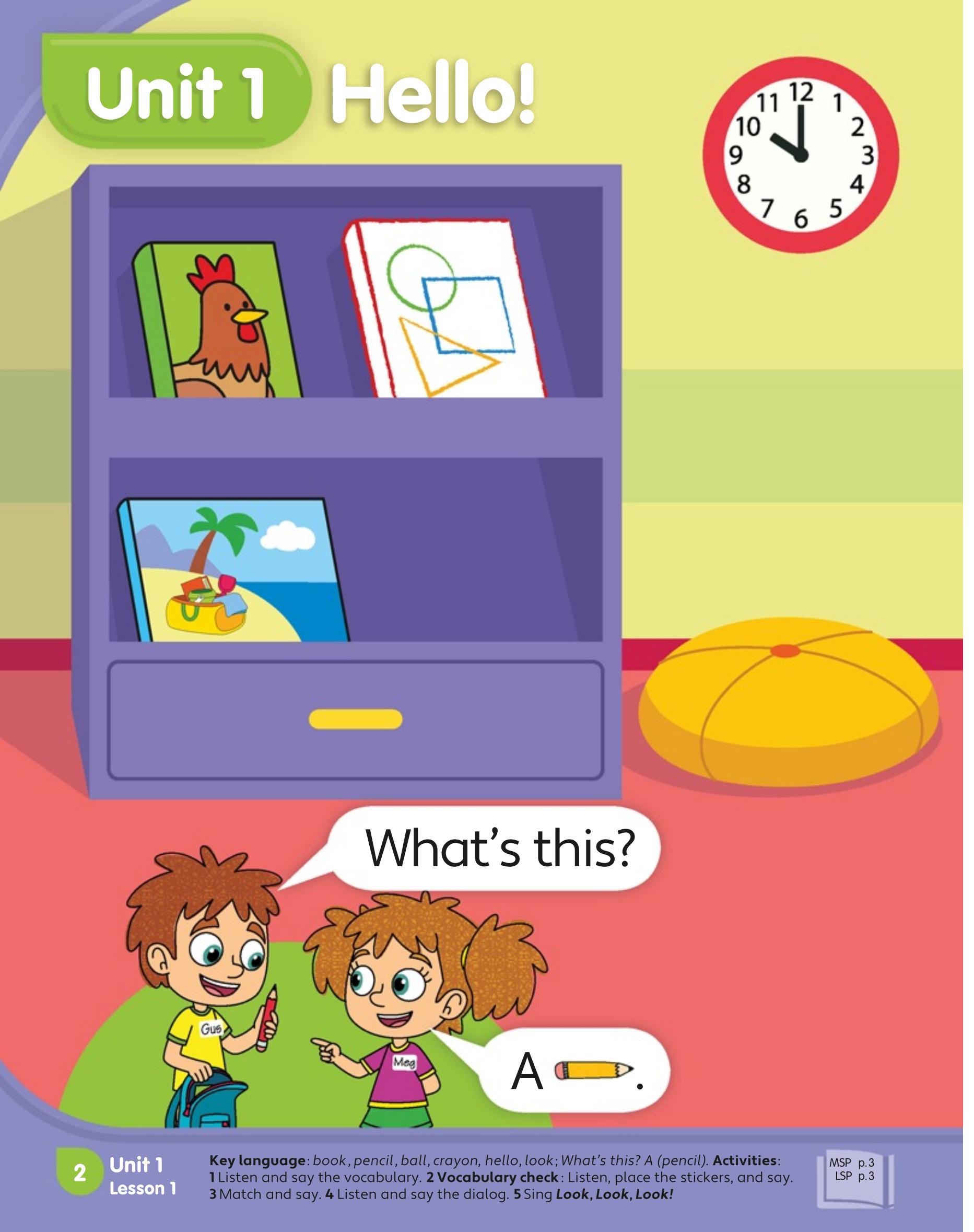 图片[4]-《Doodle Town Level 1 Second Edition》麦克米伦Doodle Town幼儿教材第二版 第1级别