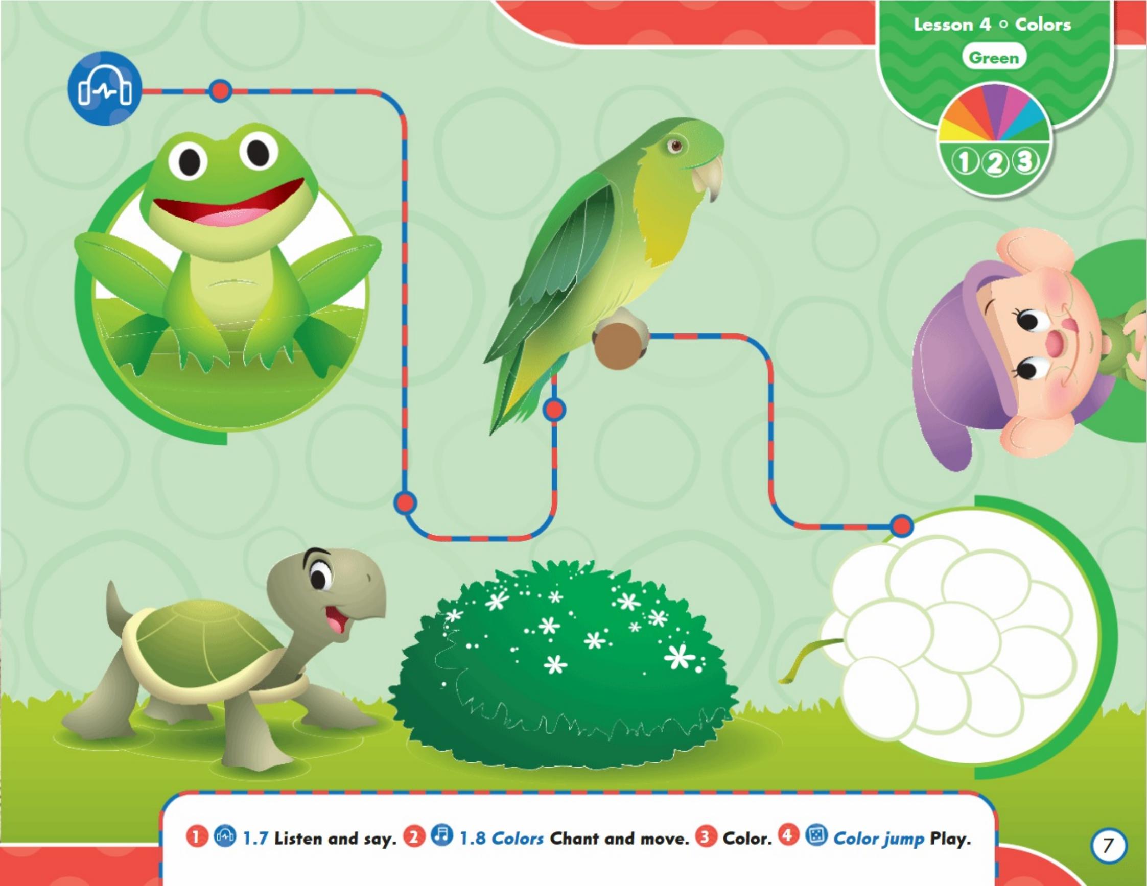 图片[7]-《My Disney Stars and Friends 1》培生My Disney Stars and Friends幼儿教材 第1级别