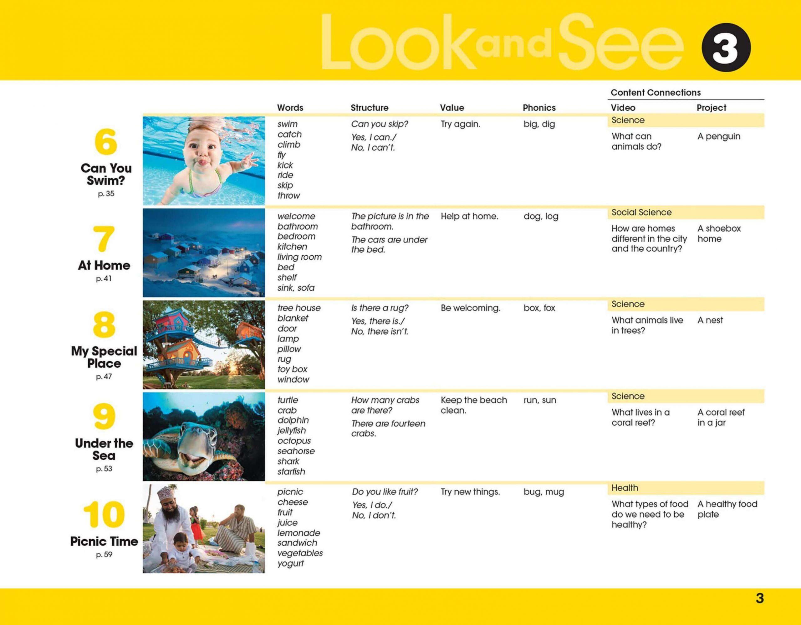 图片[4]-《Look and See Level 3》国家地理Look and See幼儿教材 第3级别