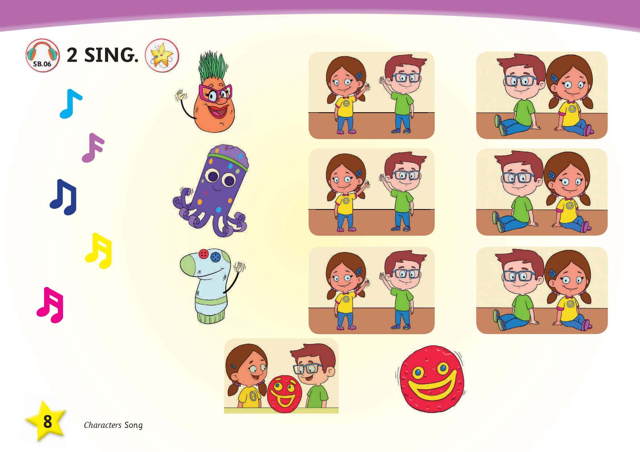 图片[4]-《Little Stars Level 1》培生Little Stars幼儿教材 第1级别