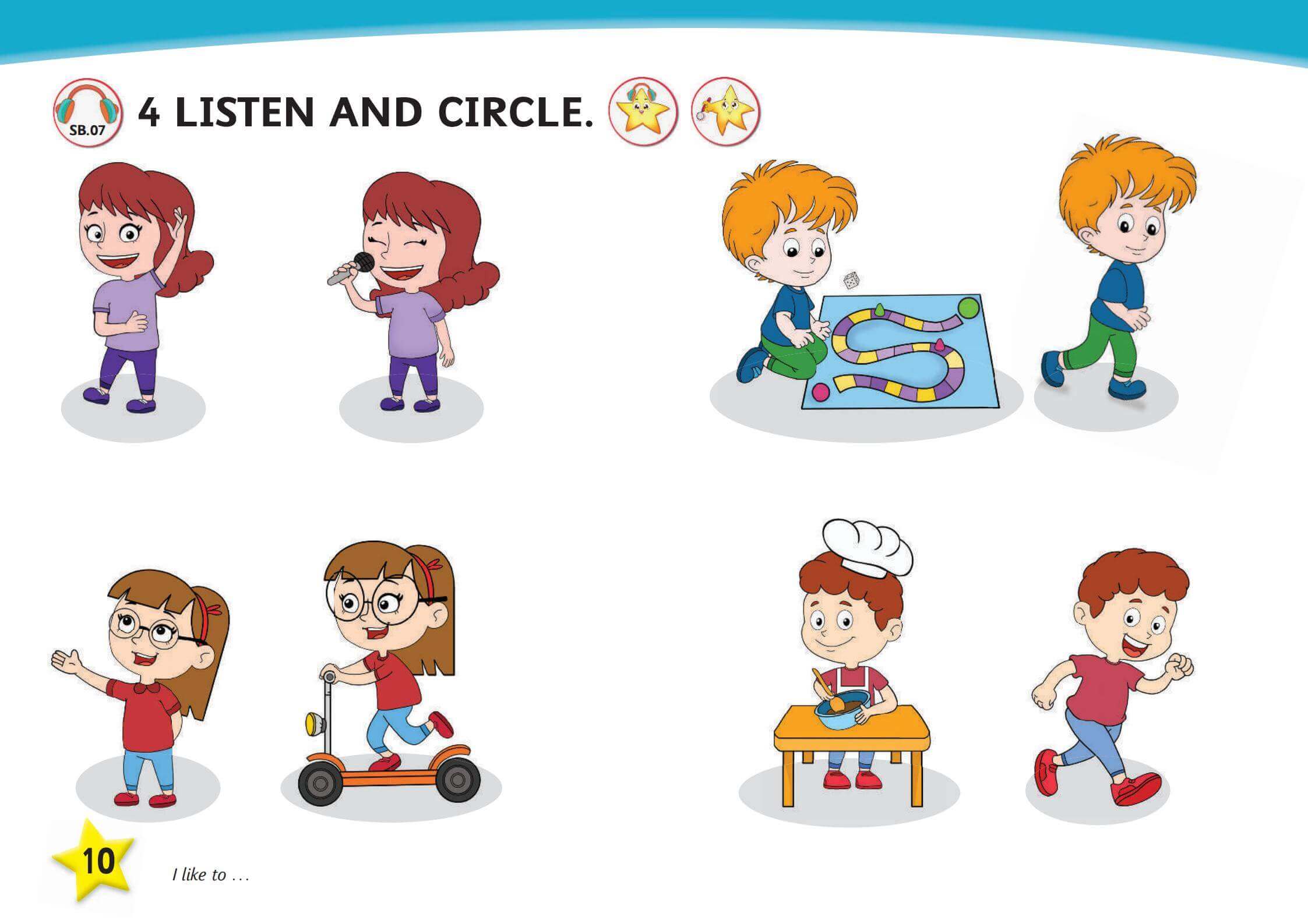 图片[7]-《Little Stars Level 3》培生Little Stars幼儿教材 第3级别