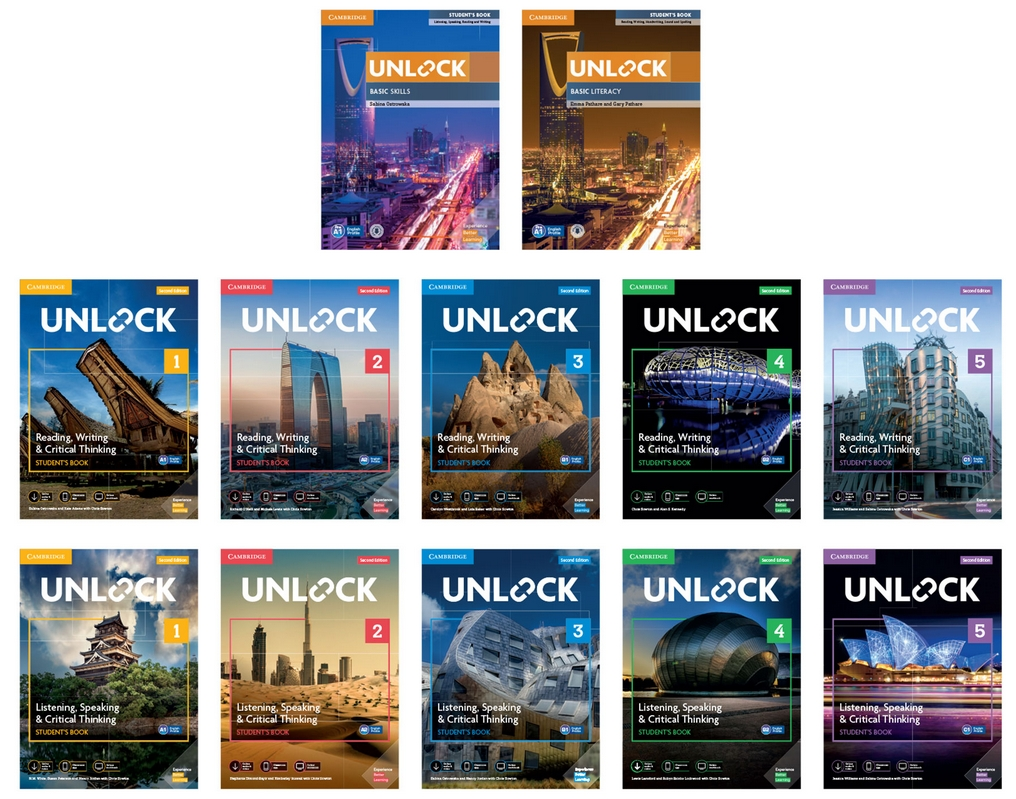 剑桥原版教材《剑桥Unlock1-5级全》第二版白板教学软件+视频+音频+PDF学生和教师用书-状元学习站百万海量精品学习素材