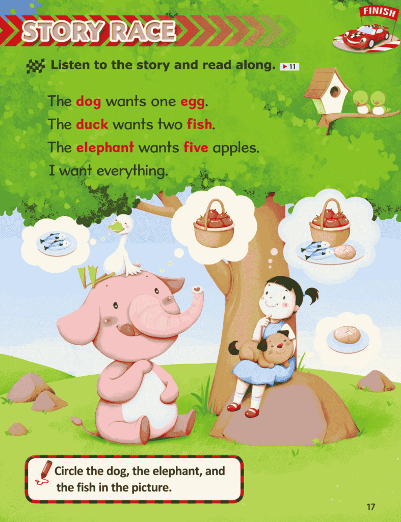 图片[3]-Phonics Race 1-4级 年幼英语初学者系统性自然拼读课程