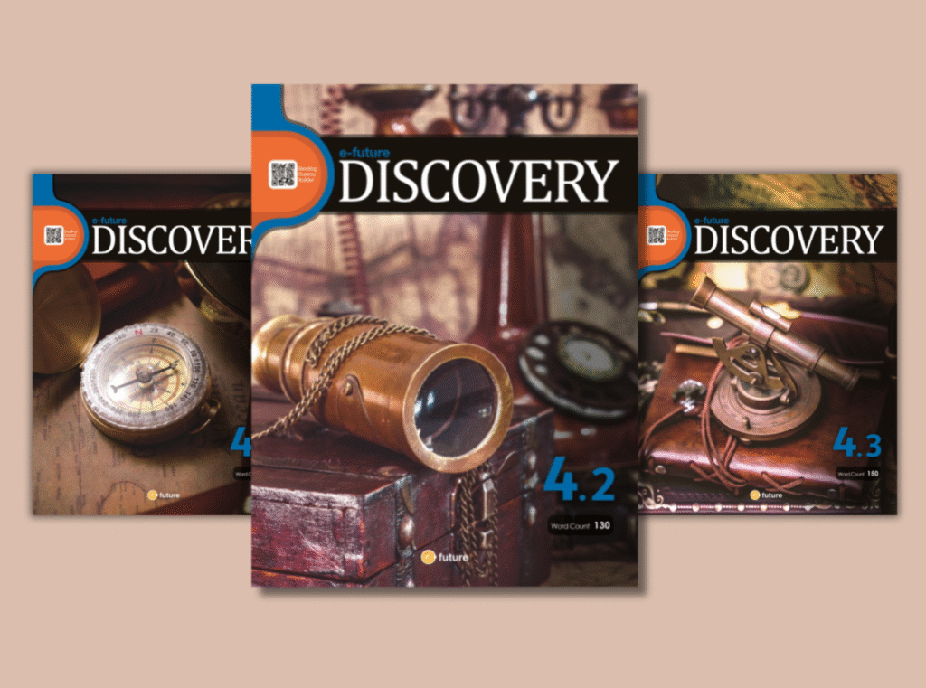图片[1]-最新原版阅读教材，e-future Discovery L4全解读！8-10岁孩子英语进阶，配套学习（完整版）