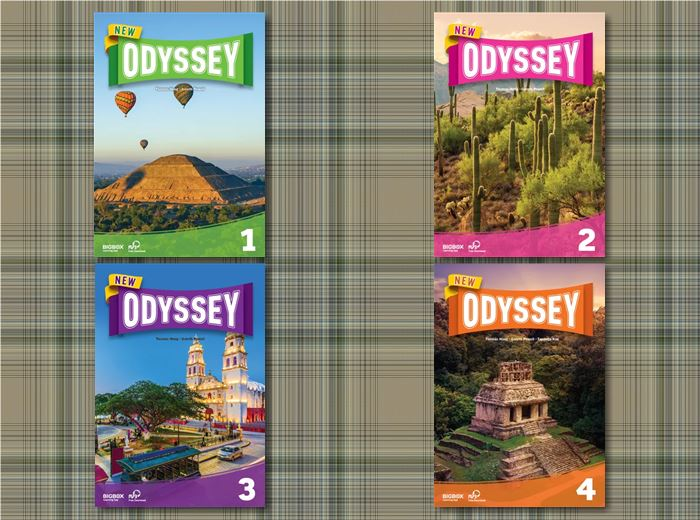 New Odyssey 1-4级 全套资源 学生书PDF+音频+测试含答案(完整版)