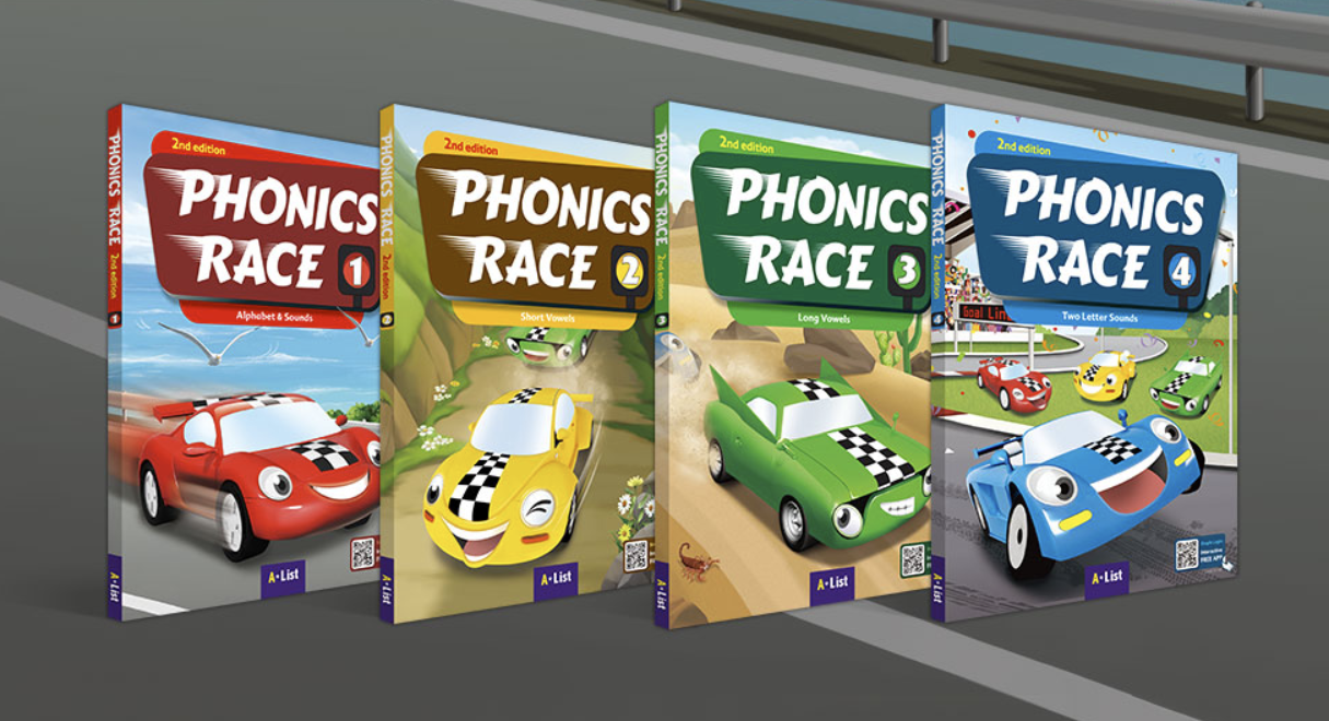 Phonics Race 1-4级 年幼英语初学者系统性自然拼读课程
