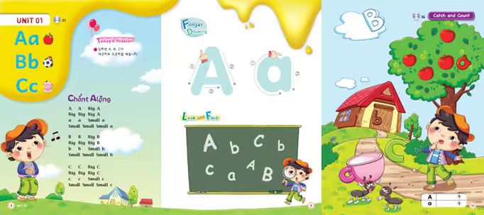EBRIDGE Alphabet 1-3 系统性字母学习课程 学生书PDF+音频+学习资源-状元学习站百万海量精品学习素材